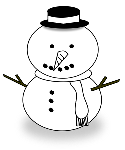 File:Pupazzo di neve 01.svg